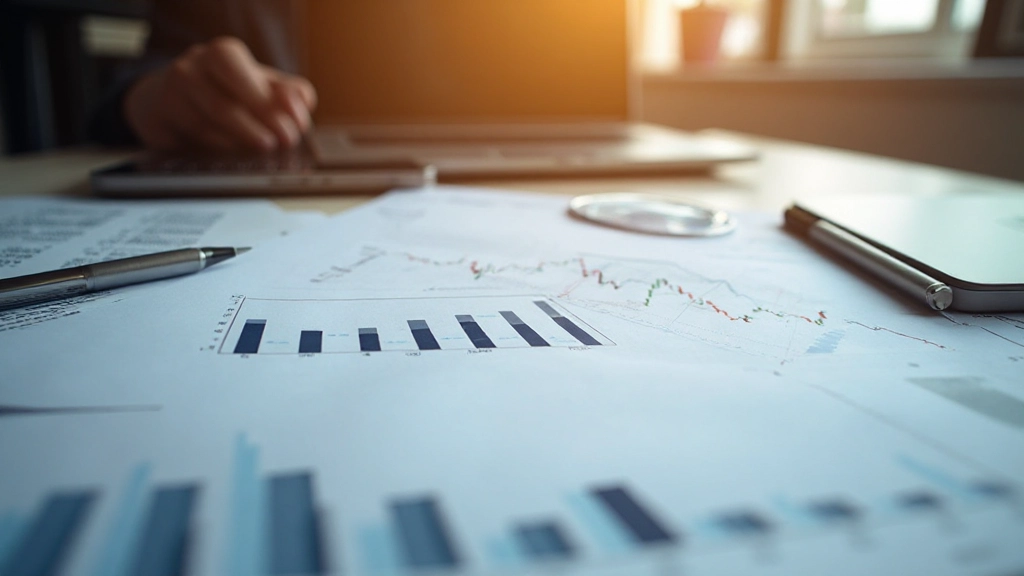 Anleihen-Portfolio und festverzinsliche Wertpapiere mit Rendite-Diagrammen