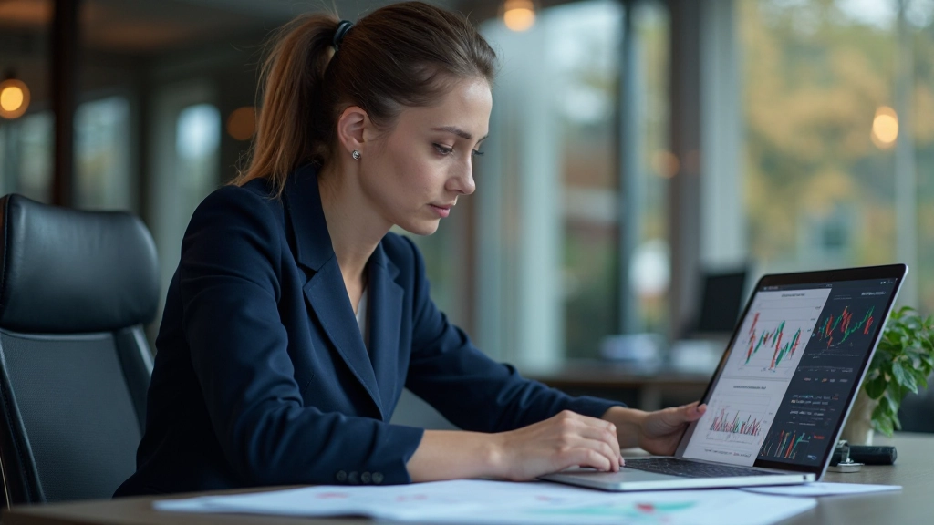 Futures-Kontraktdetails auf einem Computerbildschirm mit Vertragsparametern