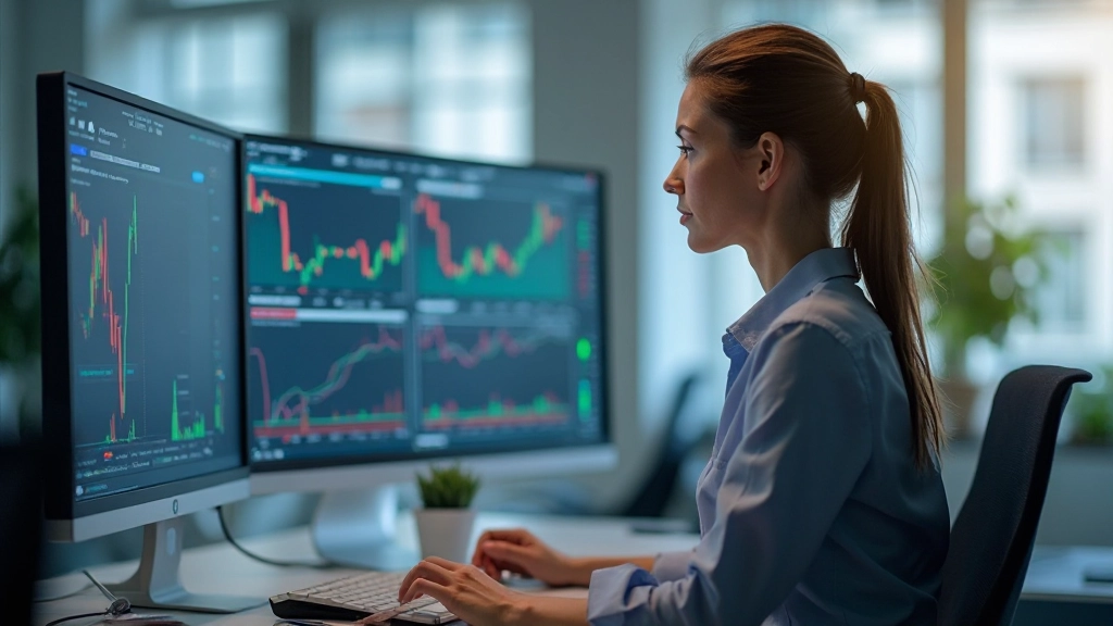 Market sentiment analyst monitoring social media and investor psychology trends