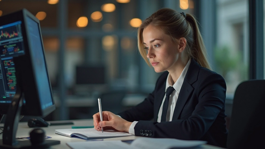 Bond analyst evaluating credit spreads and interest rate risk in fixed income markets