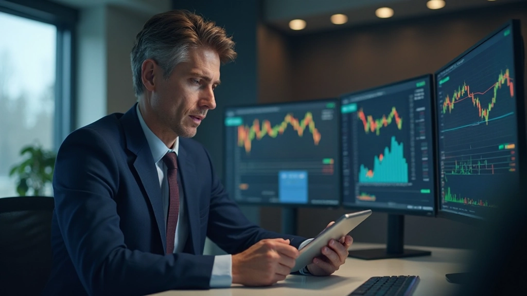 Professionelle Darstellung von Aktienmarkt-Charts und Börsendaten