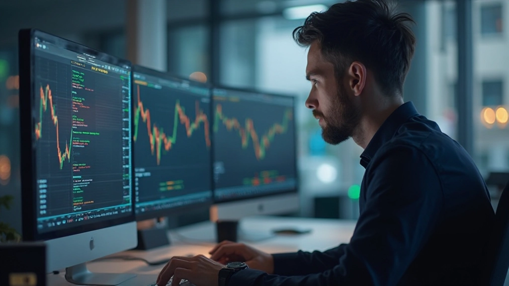 Quantitative analyst developing algorithmic trading systems using machine learning