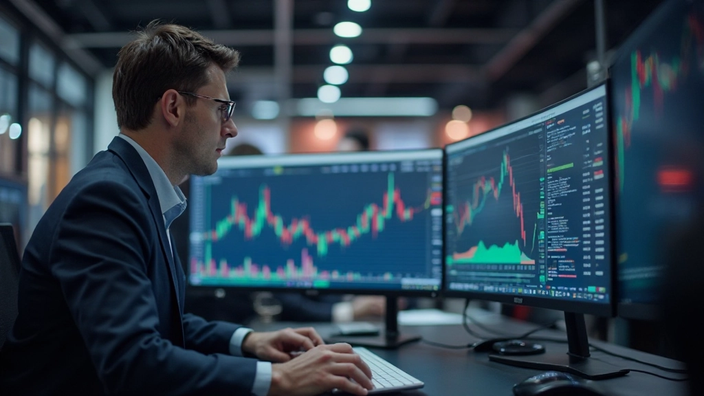 Momentum trader identifying and riding trending stocks using technical indicators