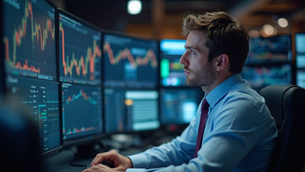 Handelsfloor mit professionellen Tradern